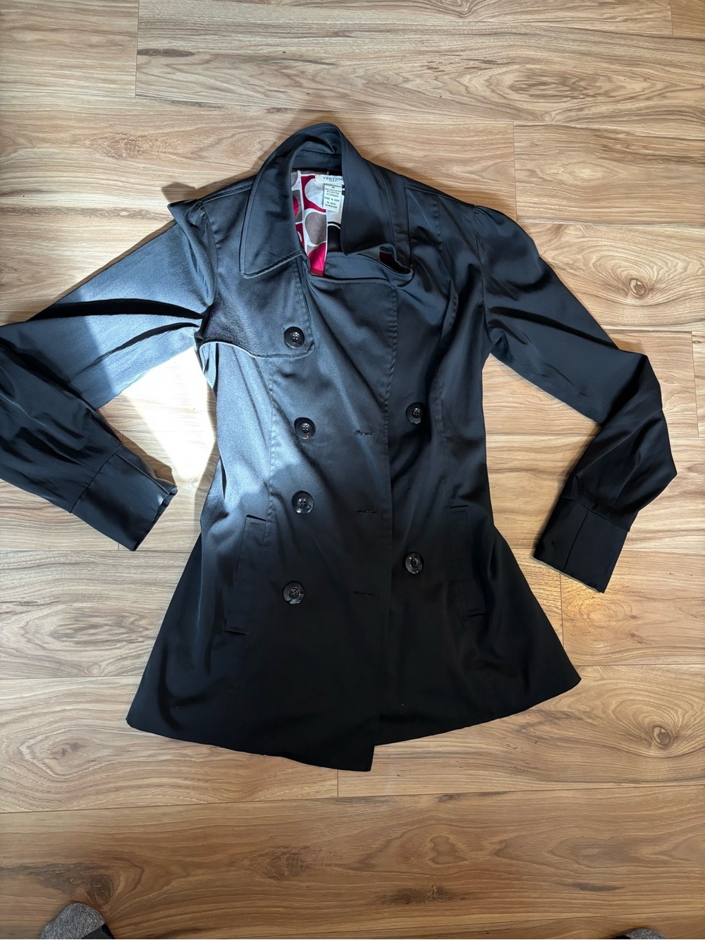 Vertigo Paris 2000s Black Trench Coat